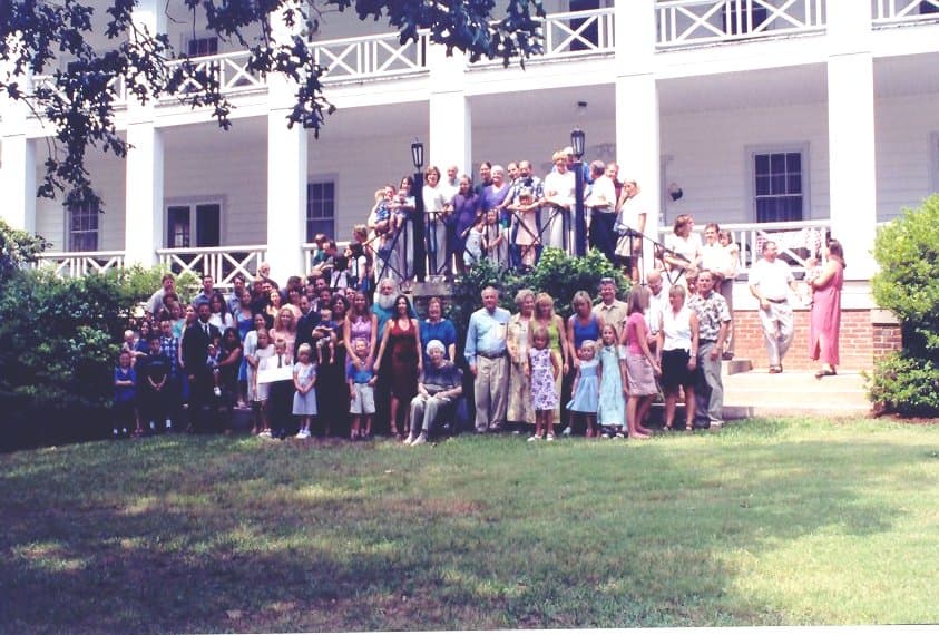 Williams Family Reunion 2001 group photo