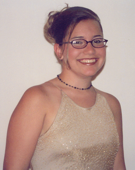 Jennifer at the Mission Viejo prom