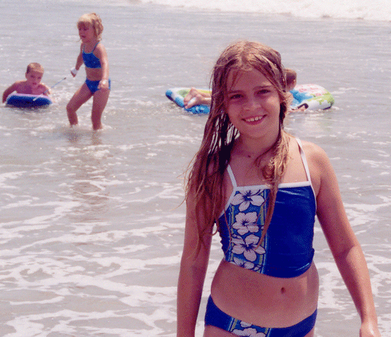 Kim at the beach in South Carolina — Myrtle Beach